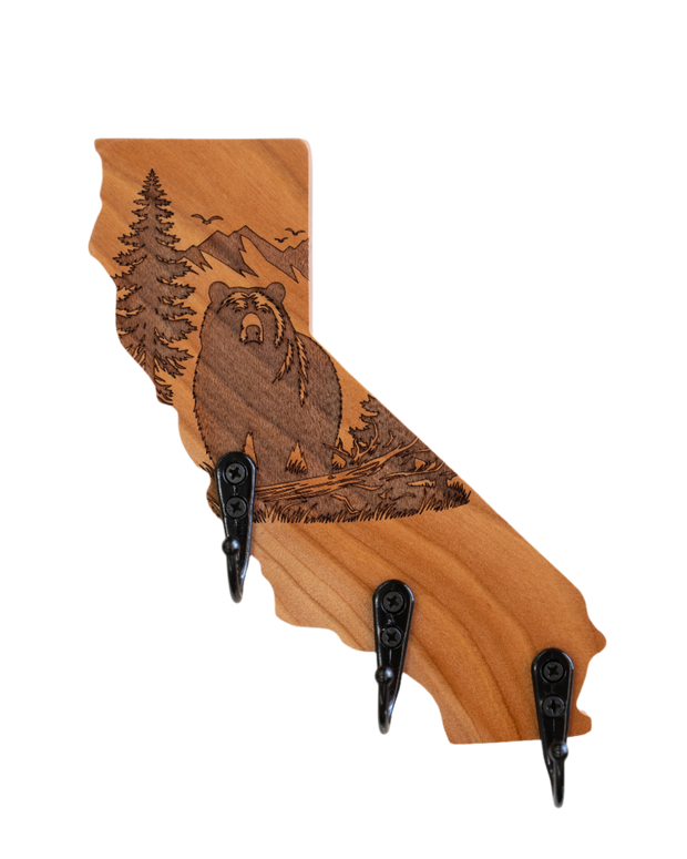 Bear 3 California Wall Hanger