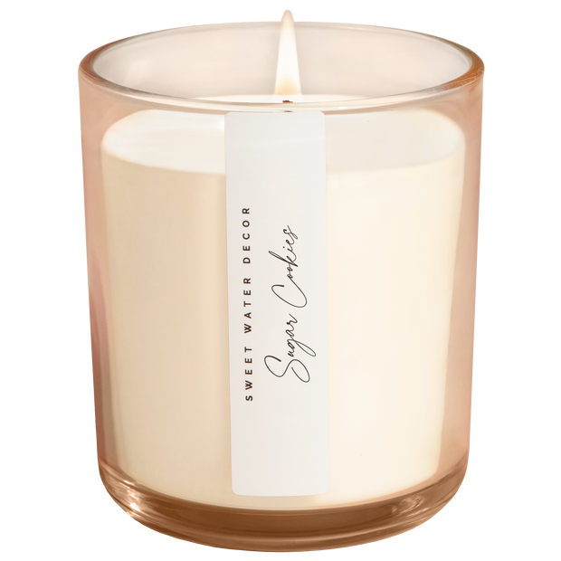 Sugar Cookies Soy Candle - Tinted Glass Jar - 12 oz