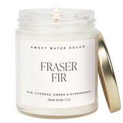 Fraser Fir Soy Candle - Clear Jar - 9 oz