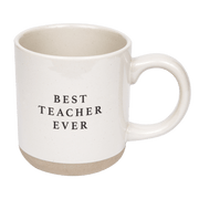 Best Teacher Ever 14oz. Stoneware Coffee Mug