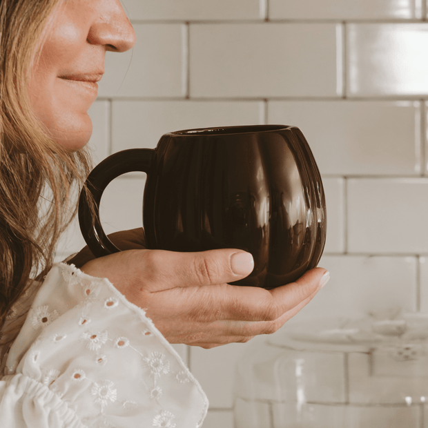 Brown Pumpkin 19oz. Figurine Coffee Mug