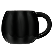 Black Pumpkin 19oz. Figurine Coffee Mug
