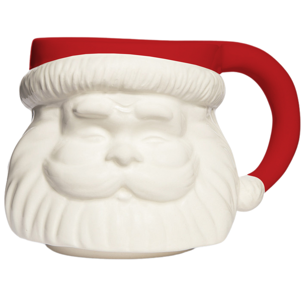 Red Hat Santa 19oz. Figurine Coffee Mug
