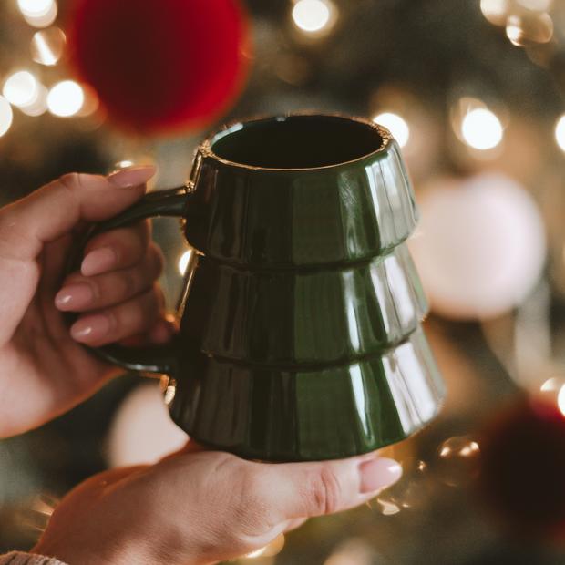 Green Tree 17oz. Figurine Coffee Mug