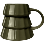 Green Tree 17oz. Figurine Coffee Mug