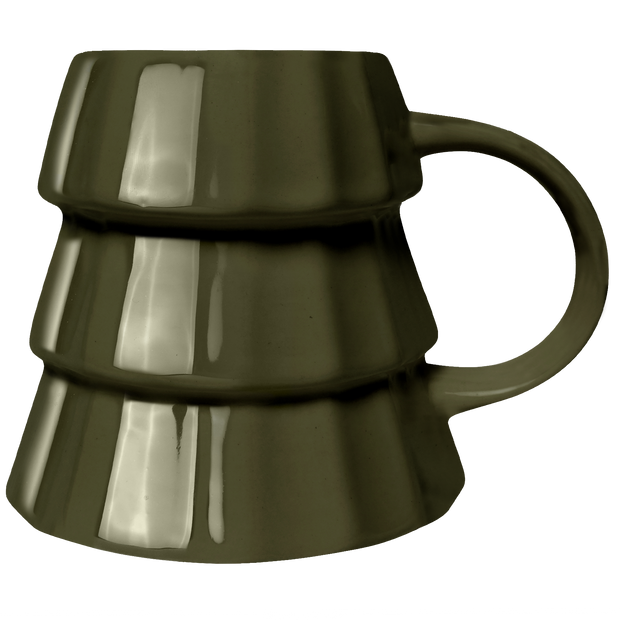 Green Tree 17oz. Figurine Coffee Mug