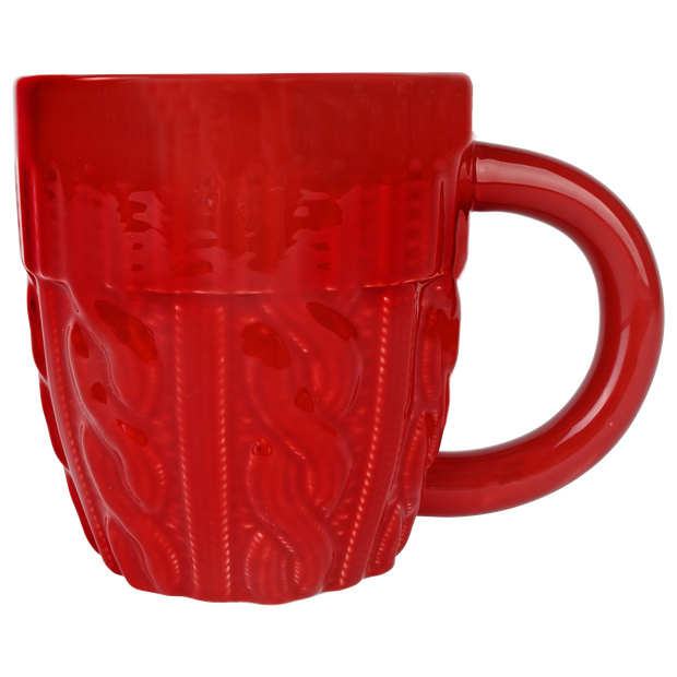 Red Sweater 18oz. Figurine Coffee Mug