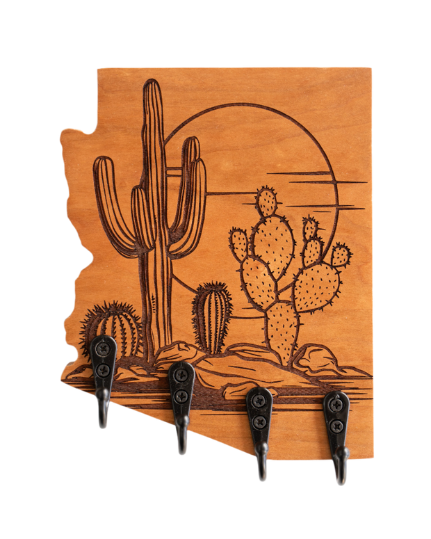 Cactus Scene 01 Arizona Wall Hanger