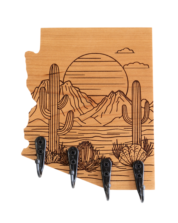 Cactus Scene 05 Arizona Wall Hanger