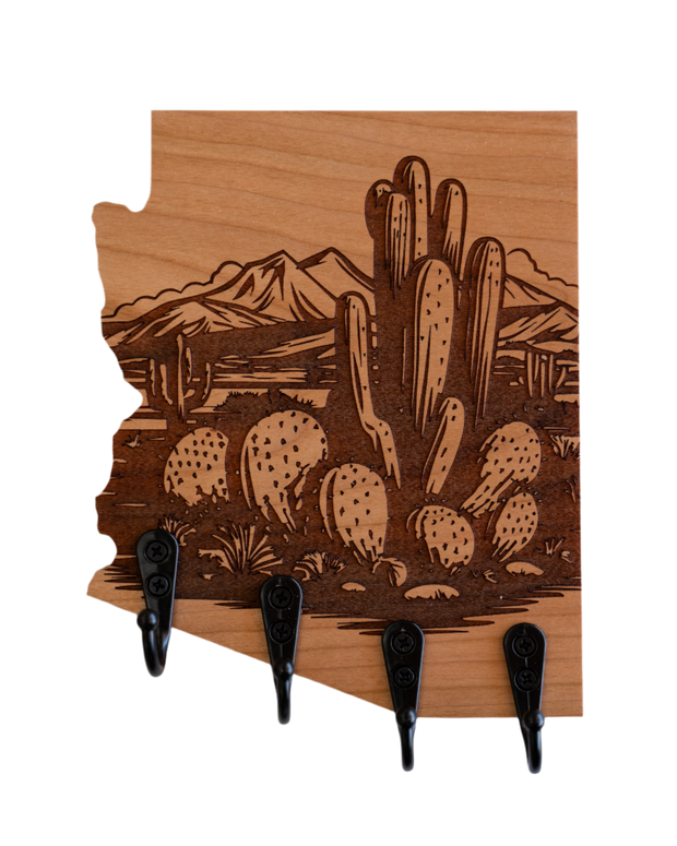 Cactus Scene 64 Arizona Wall Hanger