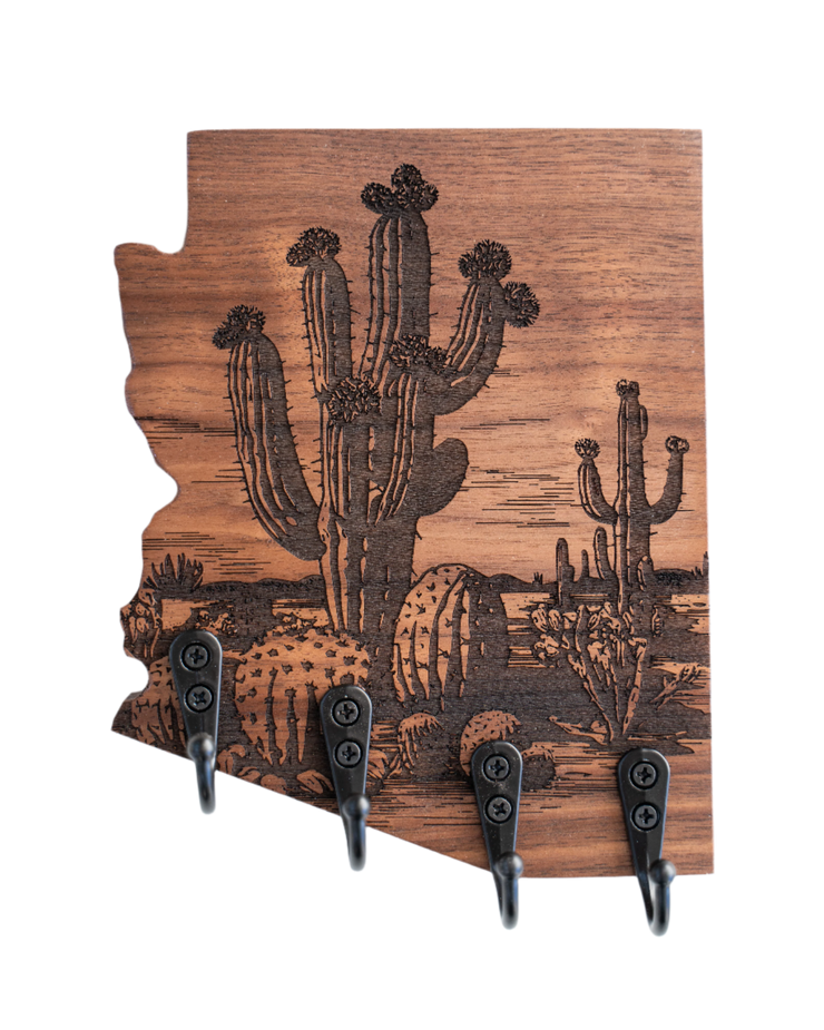 Cactus Scene 66 Arizona Wall Hanger