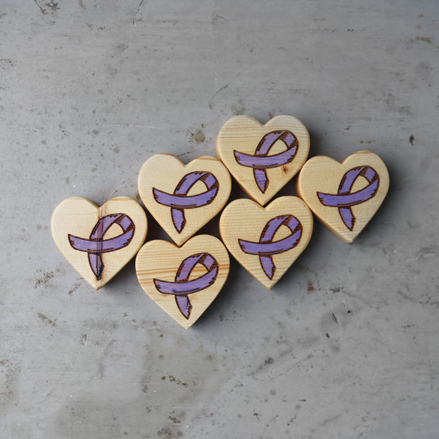 Cancer Awareness Hearts