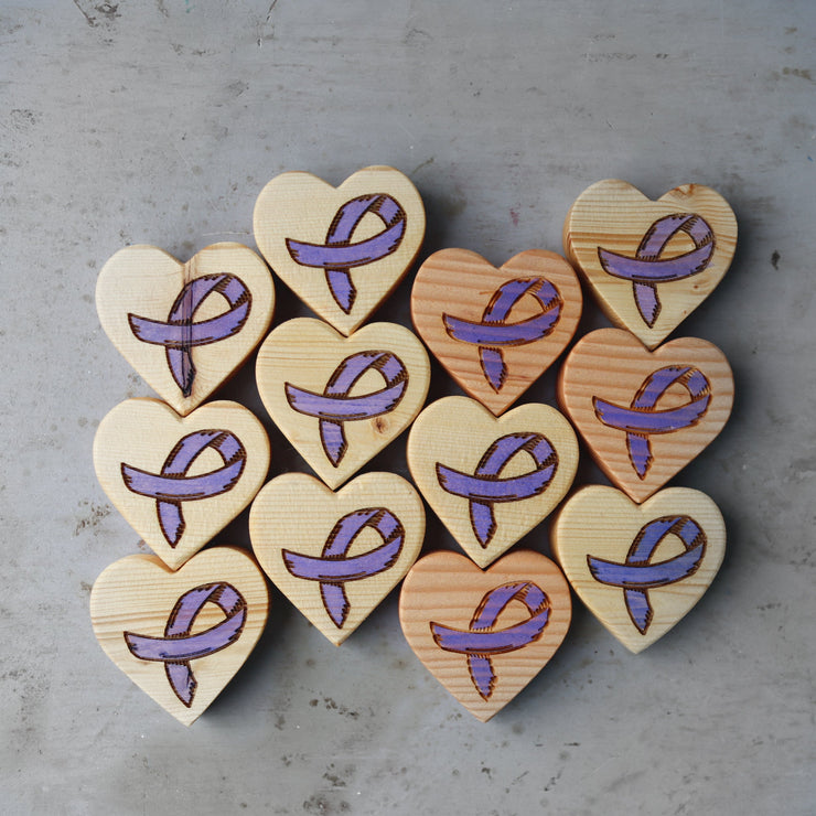 Cancer Awareness Hearts