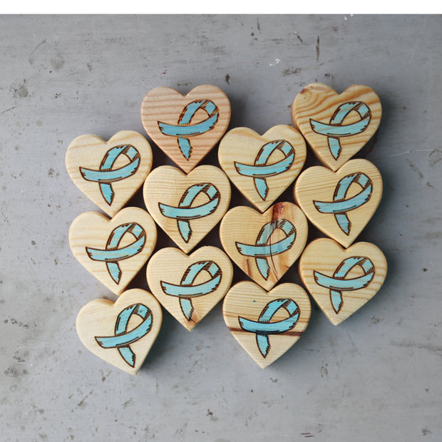 Cancer Awareness Hearts