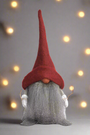 Tomte Gnome - Carl with Red Cap