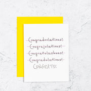 Congradoolations Card Box Set of 10