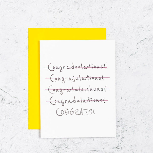 Congradoolations Card Box Set of 10