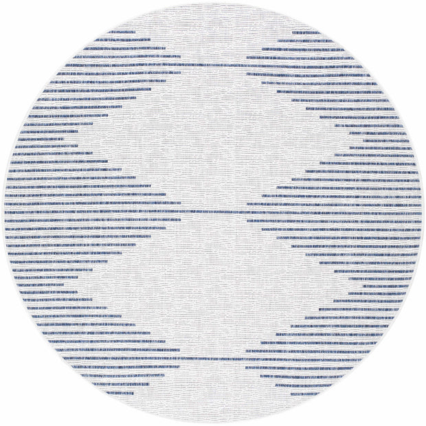 Stephan Blue & Cream Outdoor Rug