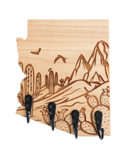 Desert Scene Arizona Wall Hanger