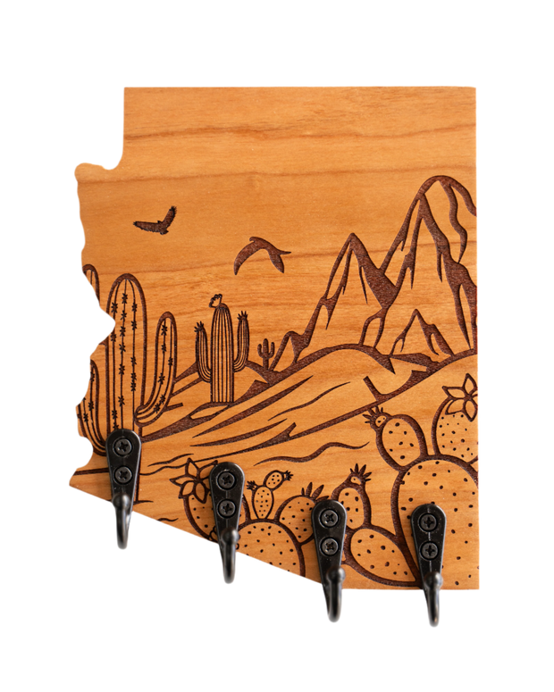 Desert Scene Arizona Wall Hanger