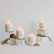 In My Auntie Era Soy Candle - Clear Jar - 9 oz (Wildflowers and Salt)