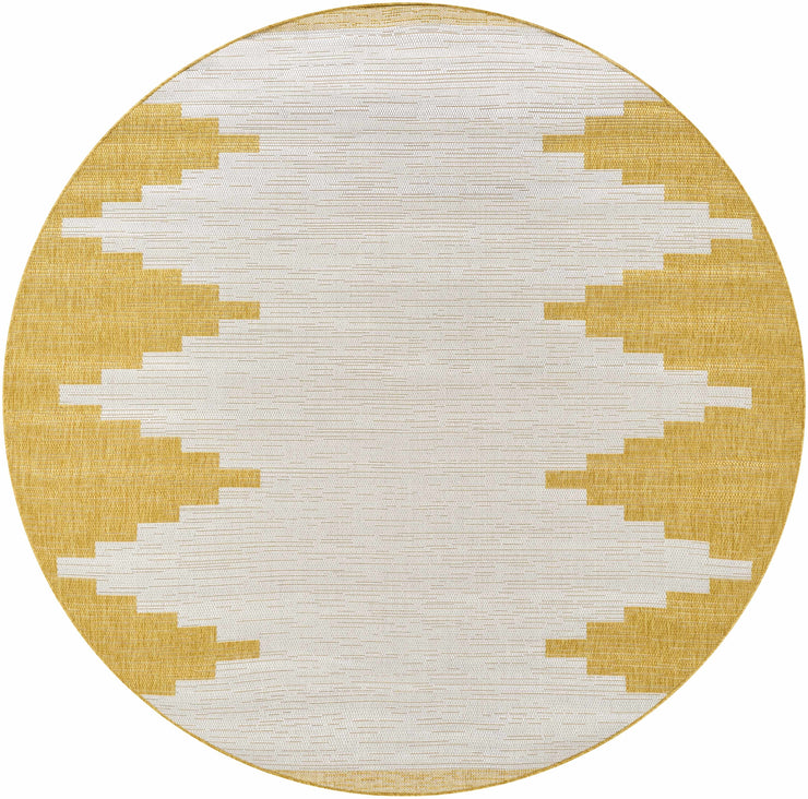 Djugun Yellow Outdoor Rug