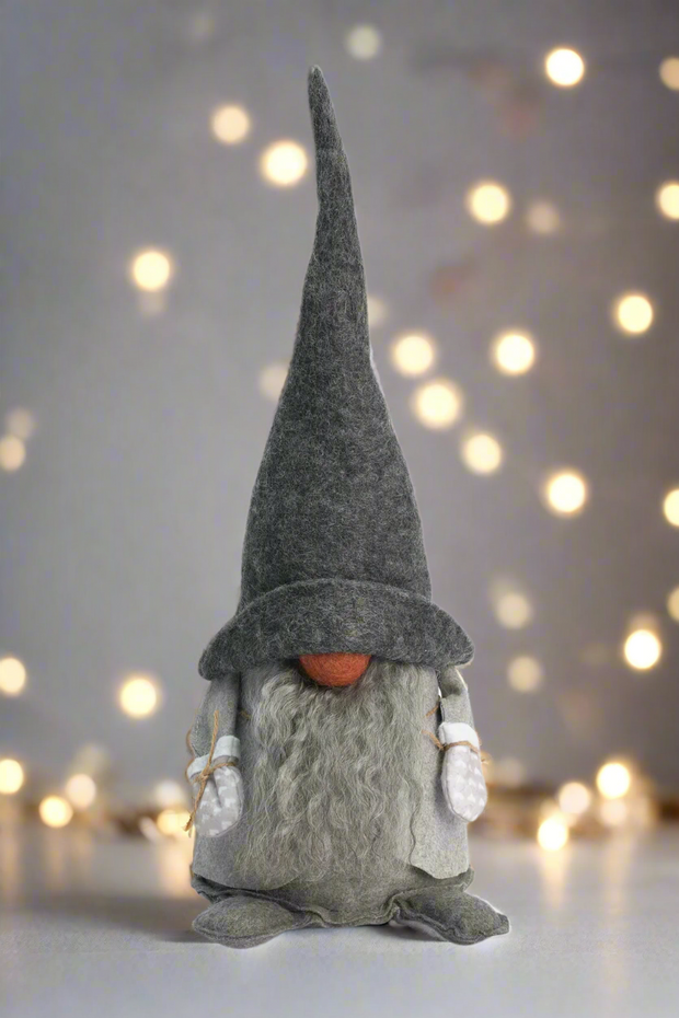 Tomte Gnome - Filip with Grey Cap