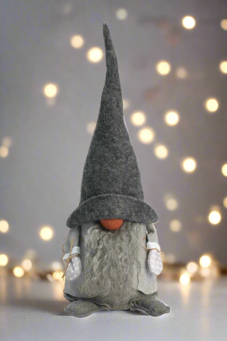 Tomte Gnome - Filip with Grey Cap