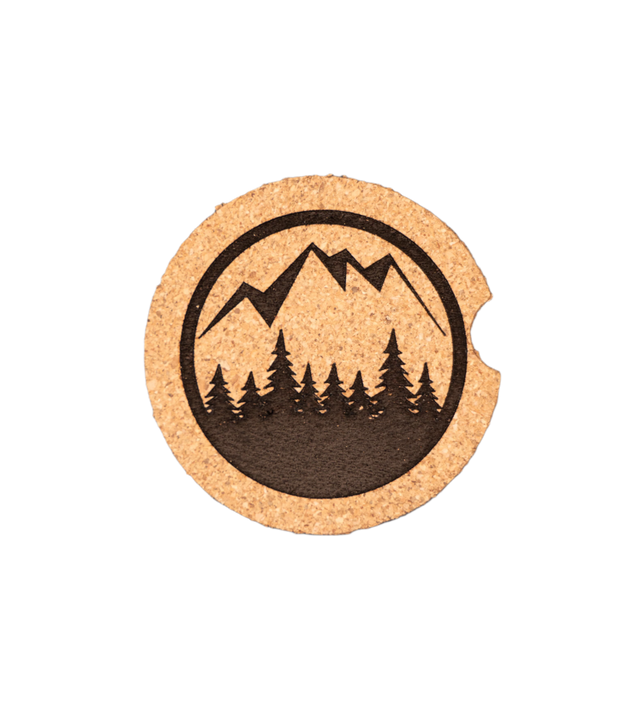 Circle Forest And Mountain 2 Car Coaster