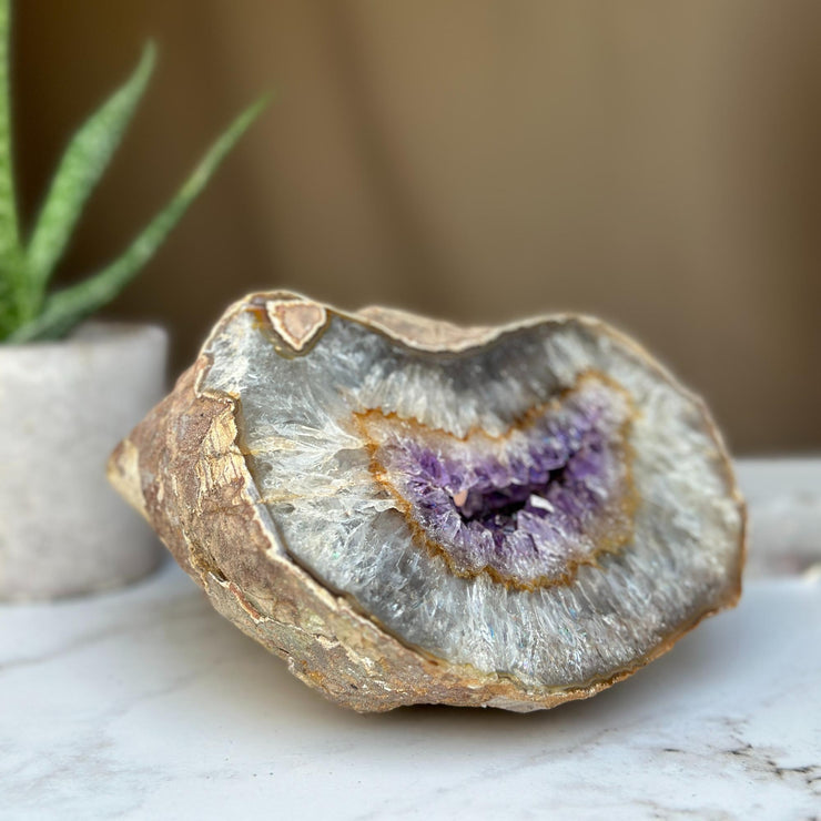 Largest amethyst geode, semi precious rock