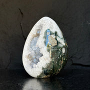Outstanding Natural Quartz Amethyst Crystal Geode, Amethyst Egg for collectors
