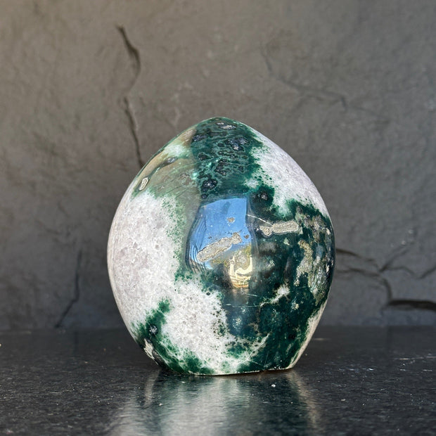 Crystal Geode, home decor with crystals, quartz and amethyst find, Amethyst with agate egg shaped