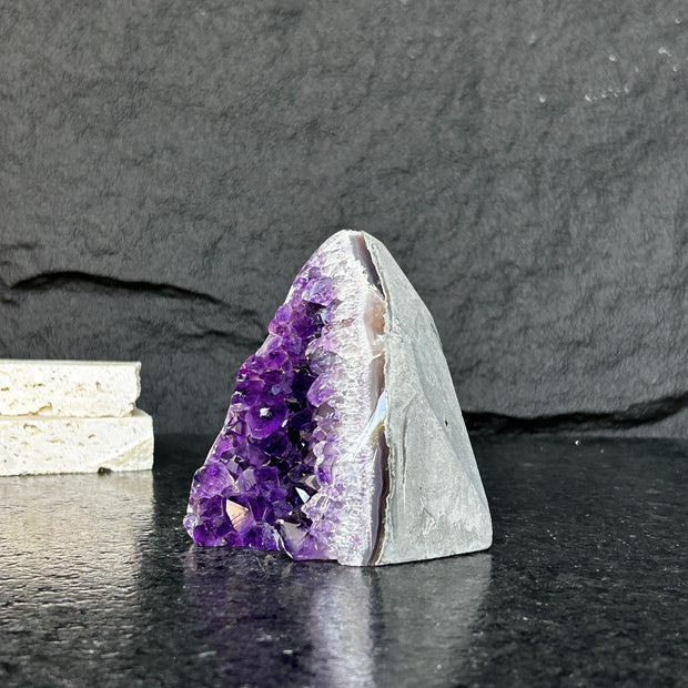 Large crystals, Amethyst geode, Anxiety relief, Stay safe gift