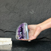 Large amethyst geode with FREE GIFT BOX, Mindfulness gift