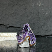 Large Amethyst geode, Unique crystal cluster with Agate formations