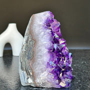 Amethyst Cut Base Crystal, Quartz Geodes, AAA Grade, Amethyst Free Standing Crystal