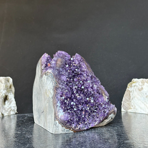 Unique Premium quality Amethyst, Rare find amethyst with stalactite