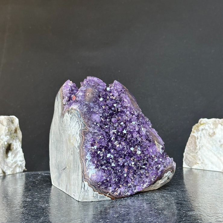 Unique Premium quality Amethyst, Rare find amethyst with stalactite
