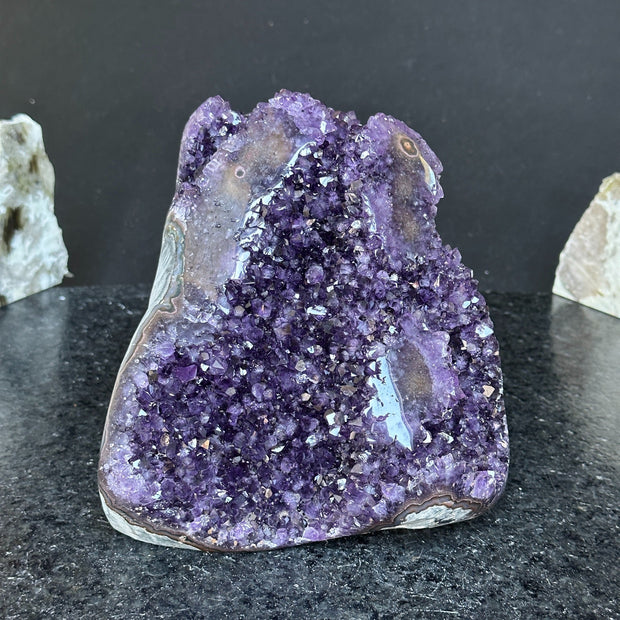 Unique Premium quality Amethyst, Rare find amethyst with stalactite
