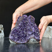 Unique Premium quality Amethyst, Rare find amethyst with stalactite