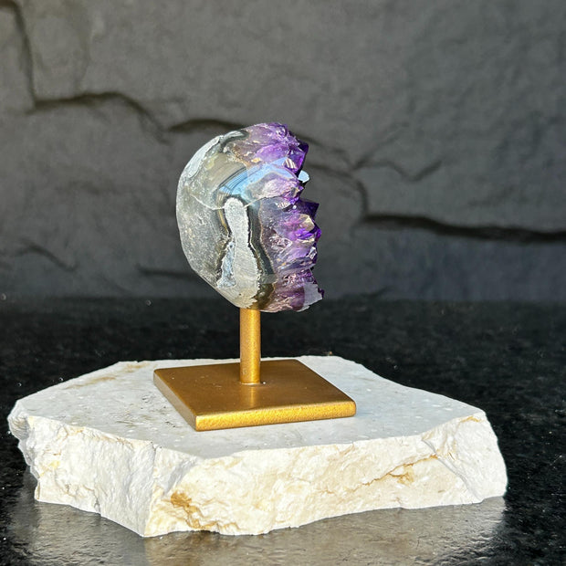 Custom order Amethysts on Stand