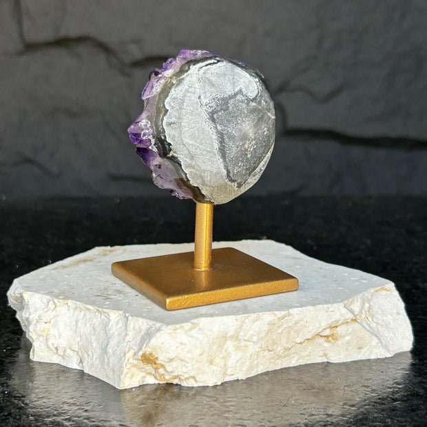 Custom order Amethysts on Stand