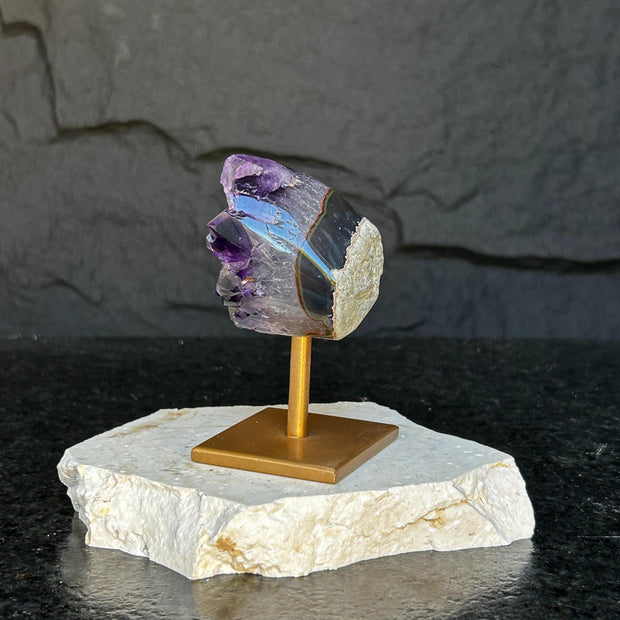Custom order Amethysts on Stand