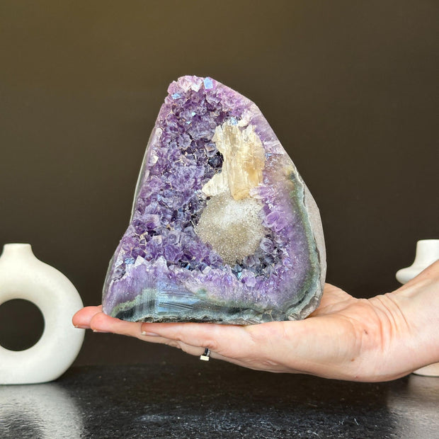 Amazing Amethyst Cave, Home Decor Crystal Geode, High Quality Quartz Cluster