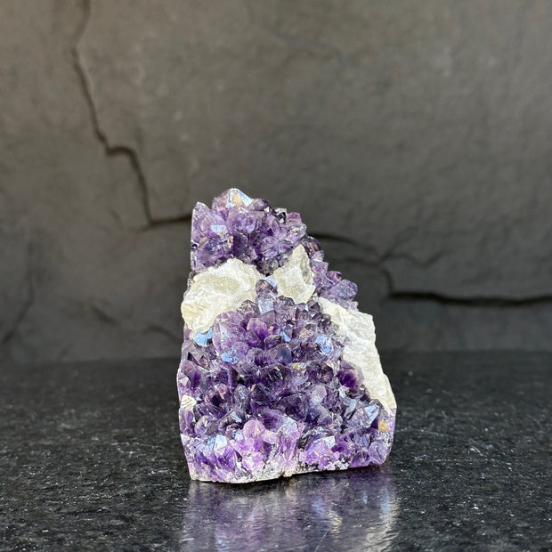 Amethyst raw stone, Cathedral amethyst, large crystal cluster