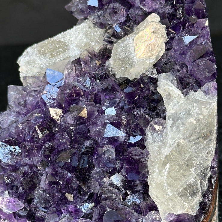 Amethyst raw stone, Cathedral amethyst, large crystal cluster