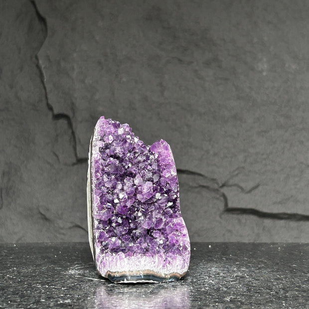 Amethyst Crystal rare find, amethyst with polished edges, Amethyst cathedral