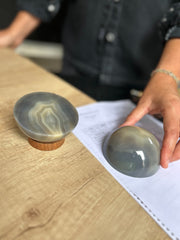 Semiprecious stone, Natural Crystal Desk Ornament