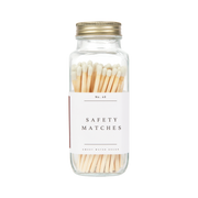 White Tip Safety Matches - 60 Count, 3.75"