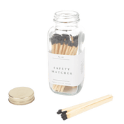 Black Tip Safety Matches - 60 Count, 3.75"